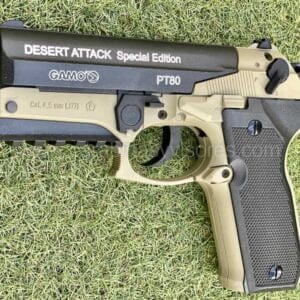gamo pistola pt80 dessert attack dcha