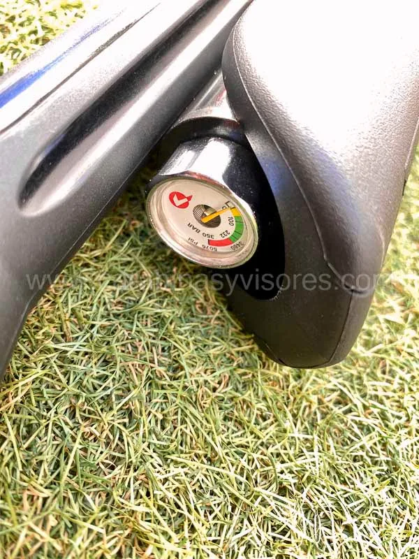 gamo arrow carabina pcp manómetro