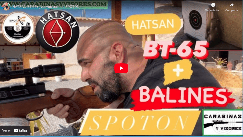 Hatsan BT65 25 Metros Balines Spoton