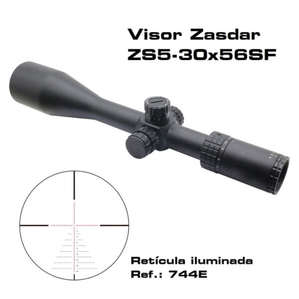 Visor Zasdar 5-30X56mm Retícula4