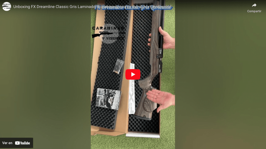 Unboxing FX Dreamline Classic Gris Laminado Carabina Pcp