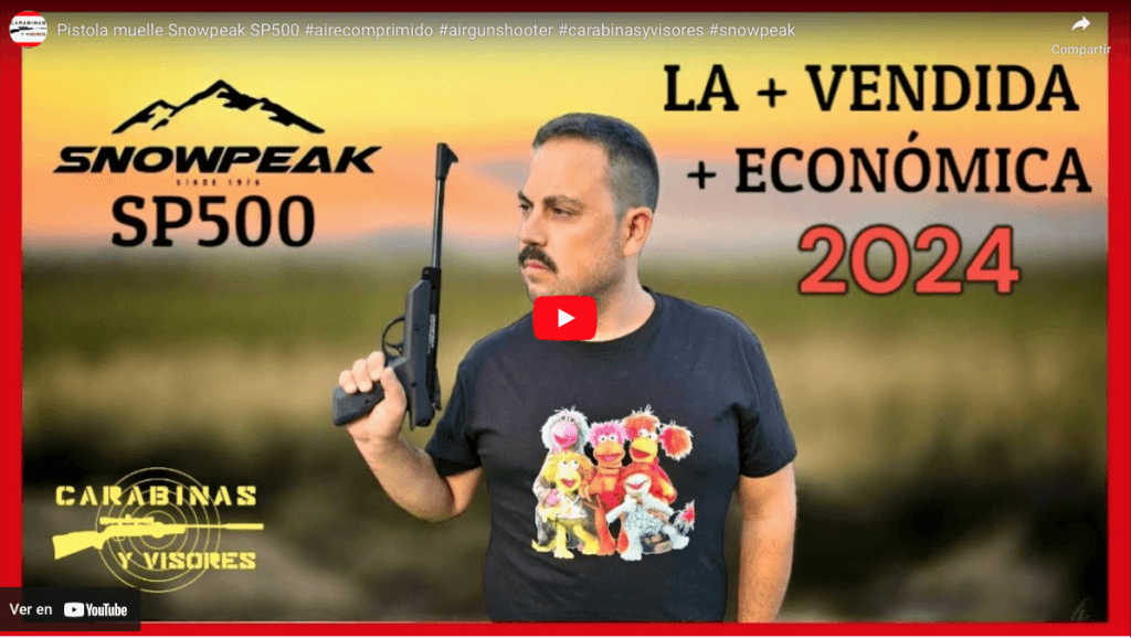 Review Snowpeak SP500 Pistola