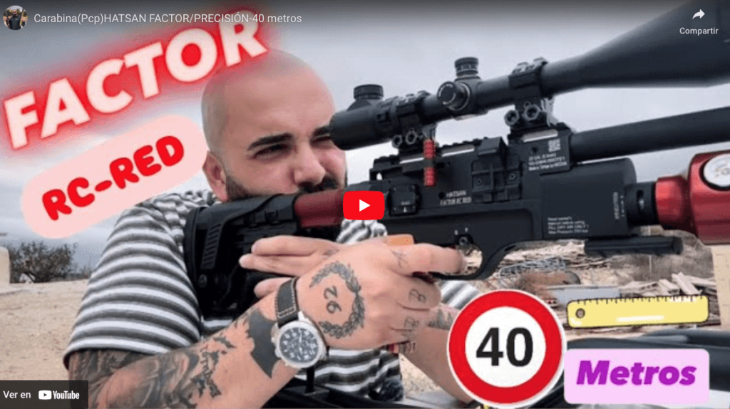 Prueba Hatsan Factor RC Red