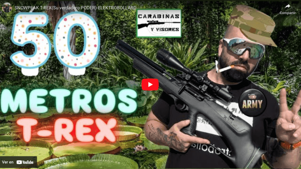 Prueba Snowpeak T-REX BullPup 50m