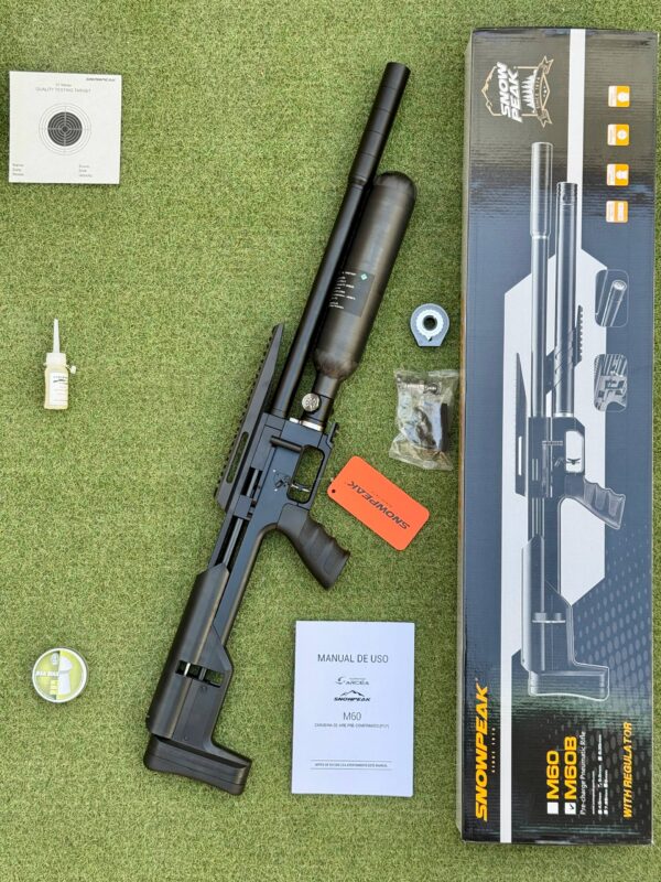 Snowpeak M60BT Carabina Pcp (Botella Carbono)