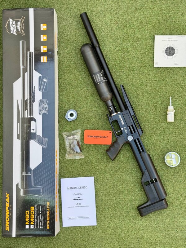 Snowpeak M60BT Carabina Pcp (Botella Carbono) - Imagen 4