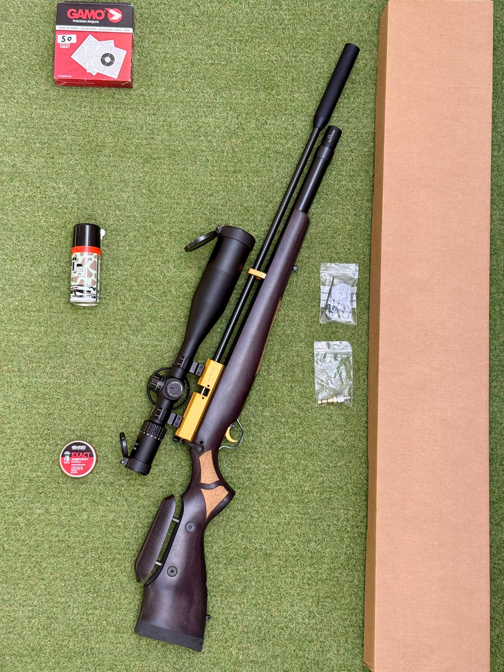 Cometa Orion Gold Long Carabina Pcp Regulada Pack (150 Aniversario)