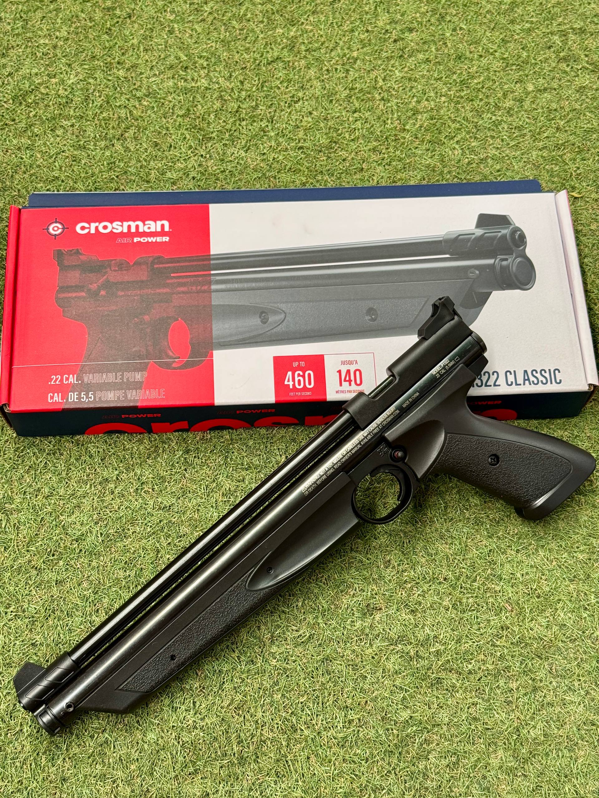 Pistola Bombeo CROSMAN 1322 CLASSIC - Imagen 5
