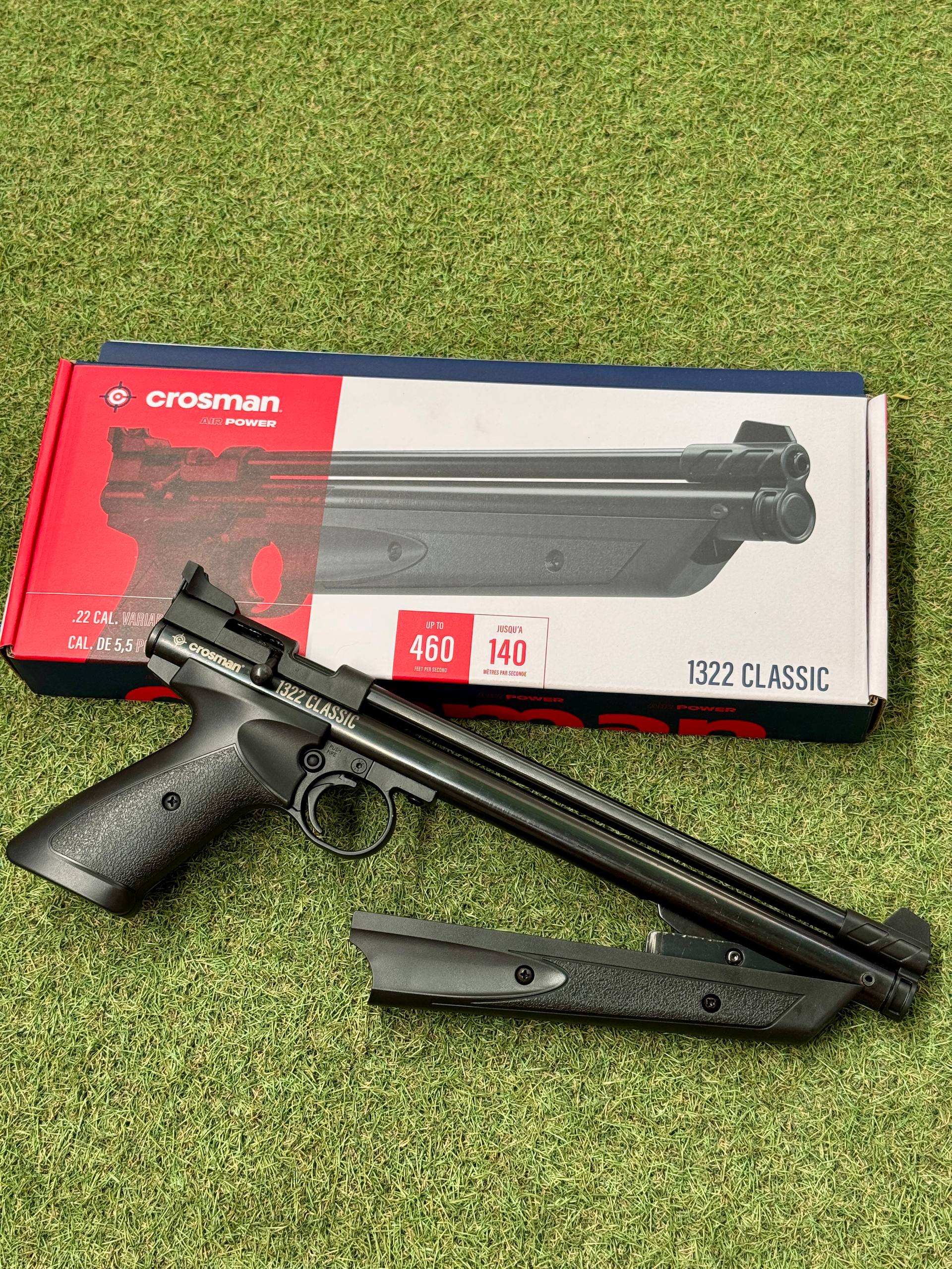 Pistola Bombeo CROSMAN 1322 CLASSIC - Imagen 6