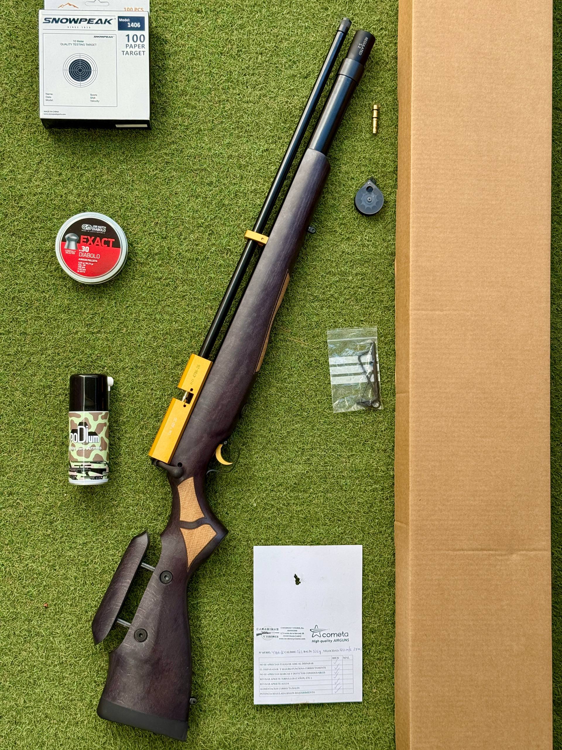 Cometa Orion Gold Long Carabina Pcp Regulada Pack 150 Aniversario 7.62mm