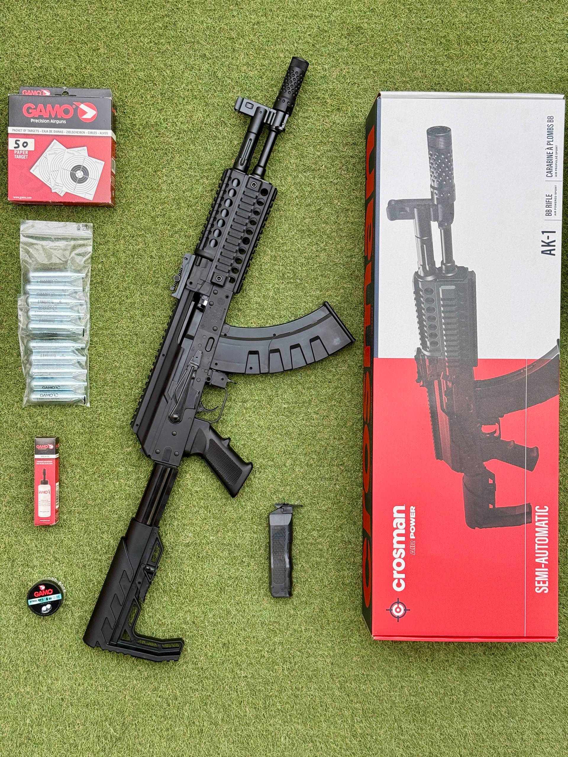 Carabina CROSMAN AK1 SEMIAUTOMÁTICA Co2