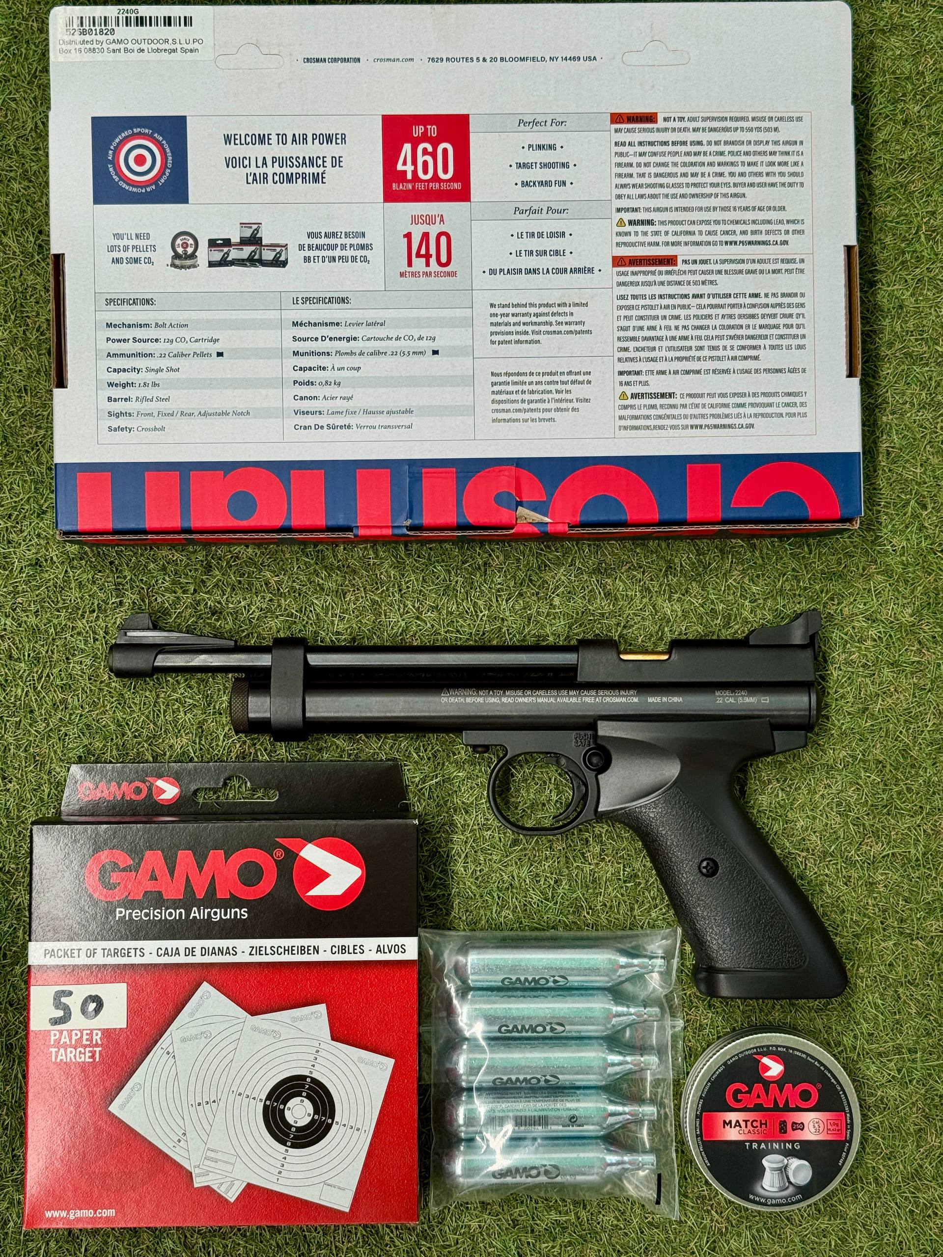 Pistola Co2 CROSMAN 2240 - Imagen 2