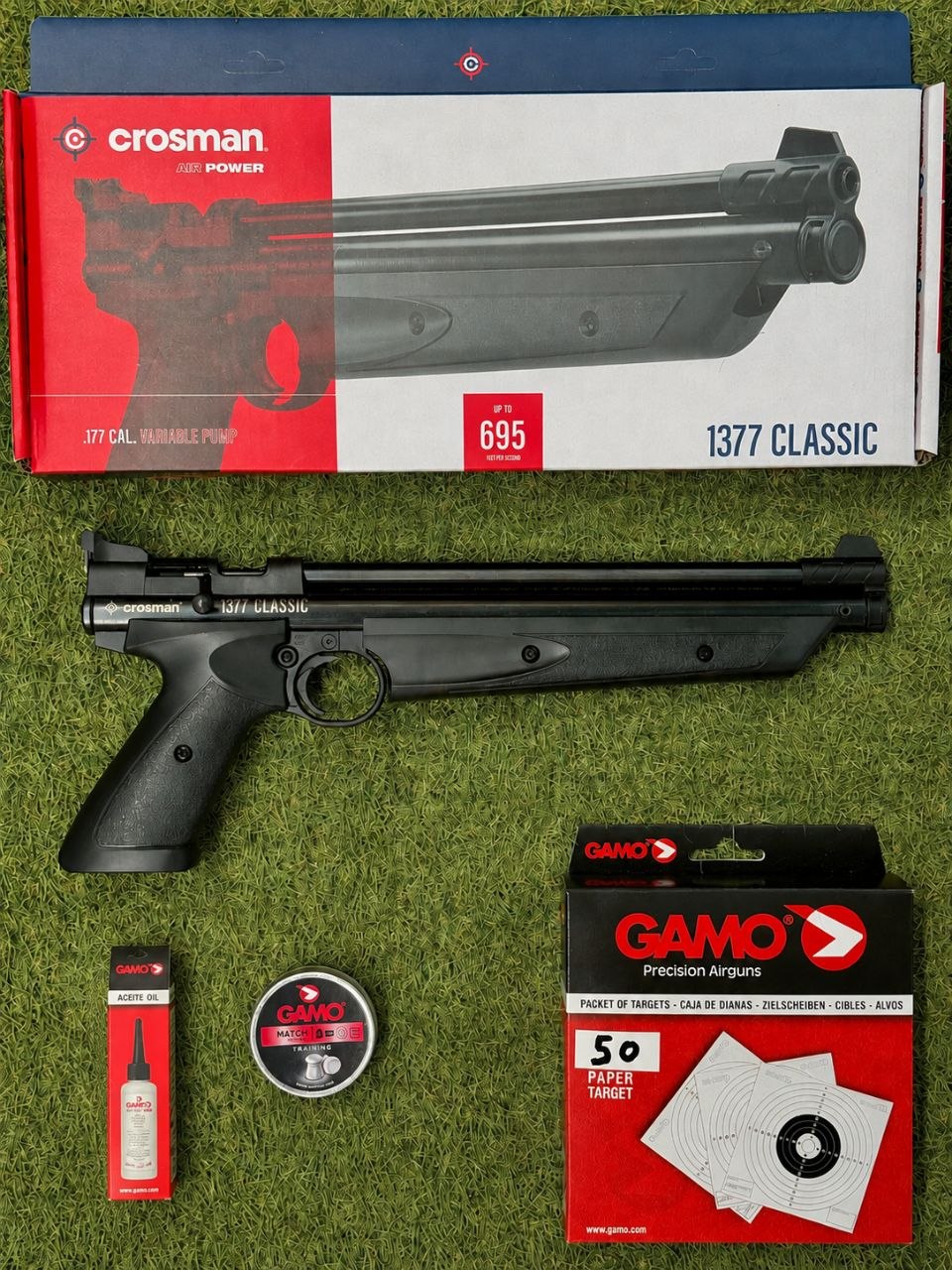 Pistola Bombeo CROSMAN 1377 CLASSIC